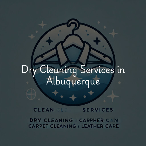 Find dry cleaning services in Albuquerque