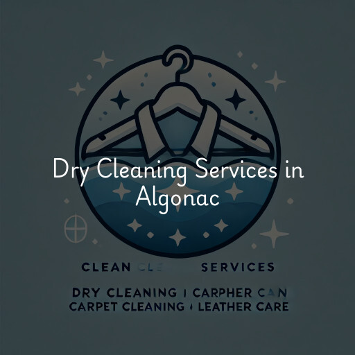 Find dry cleaning services in Algonac