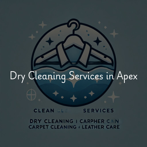 Find dry cleaning services in Apex