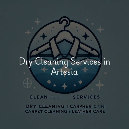 Find dry cleaning services in Artesia