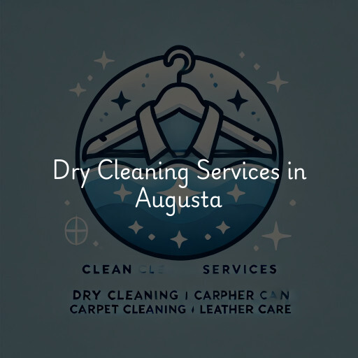 Find dry cleaning services in Augusta