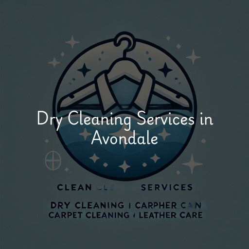 Find dry cleaning services in Avondale