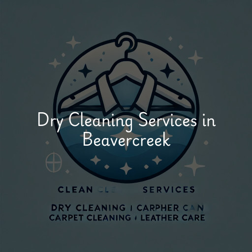 Find dry cleaning services in Beavercreek