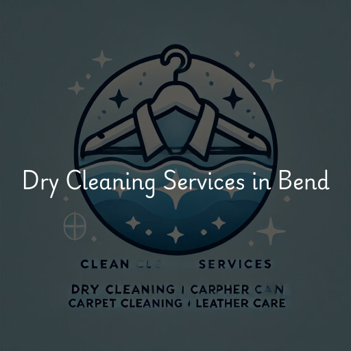 Find dry cleaning services in Bend