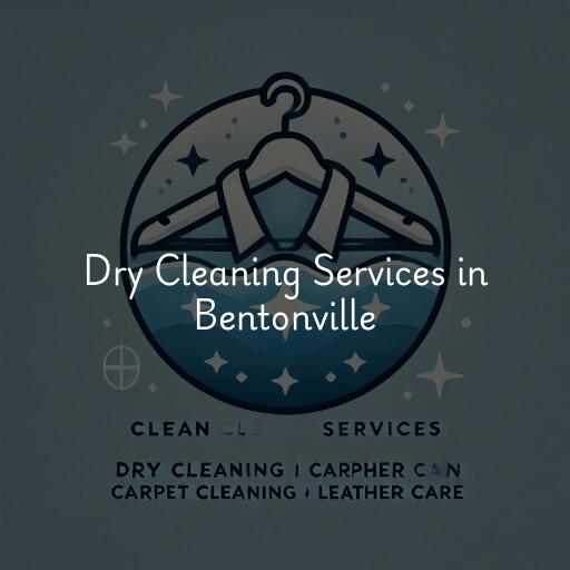 Find dry cleaning services in Bentonville