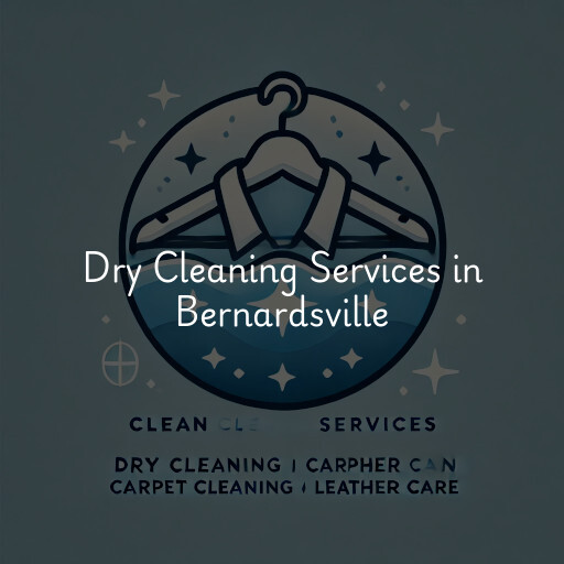 Find dry cleaning services in Bernardsville