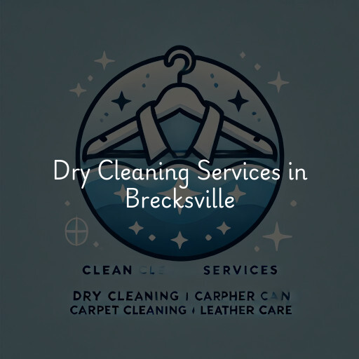 Find dry cleaning services in Brecksville