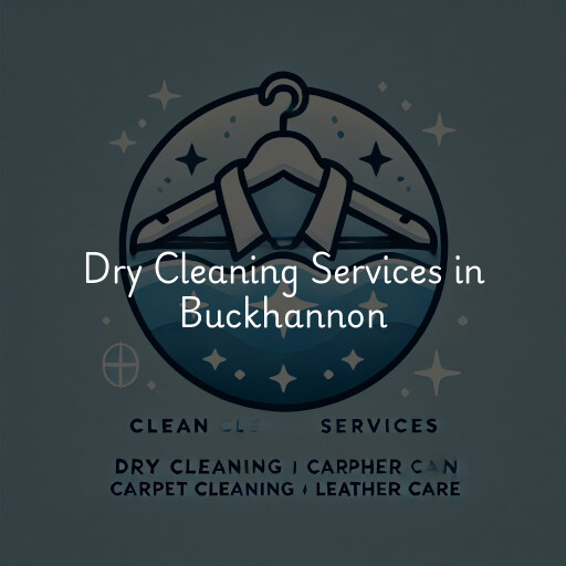 Find dry cleaning services in Buckhannon