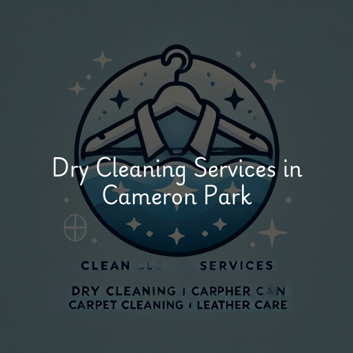 Find dry cleaning services in Cameron Park