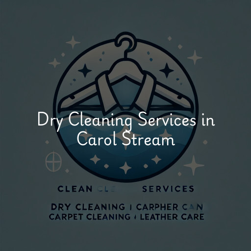 Find dry cleaning services in Carol Stream