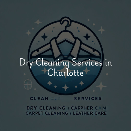 Find dry cleaning services in Charlotte