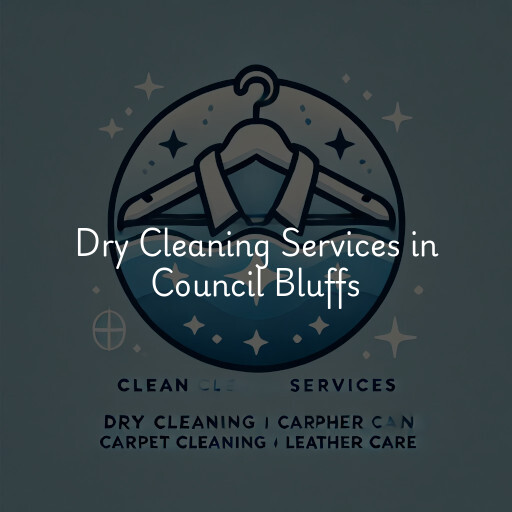 Find dry cleaning services in Council Bluffs