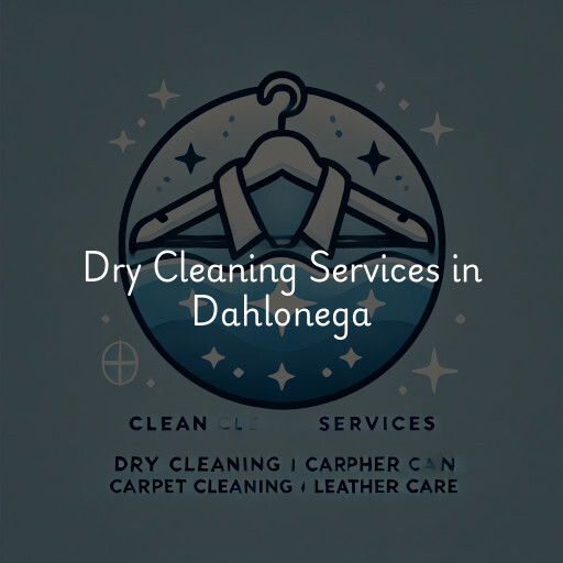 Find dry cleaning services in Dahlonega