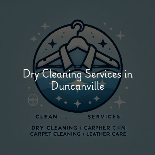 Find dry cleaning services in Duncanville