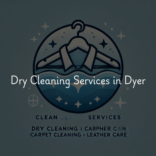 Find dry cleaning services in Dyer