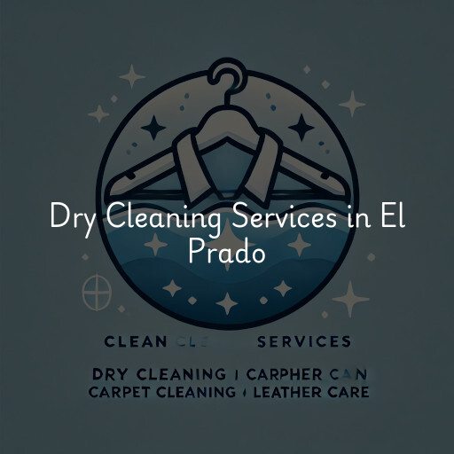 Find dry cleaning services in El Prado