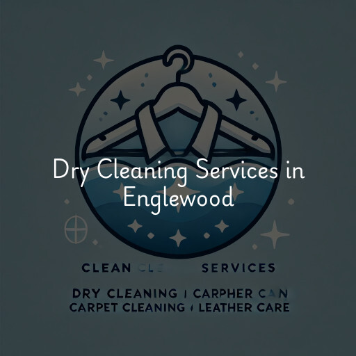 Find dry cleaning services in Englewood