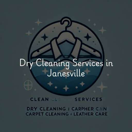 Find dry cleaning services in Janesville