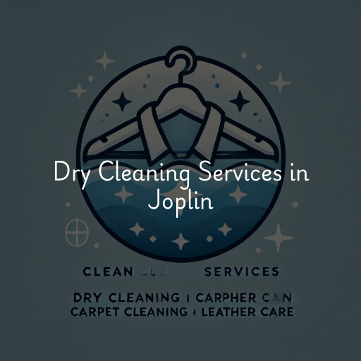 Find dry cleaning services in Joplin