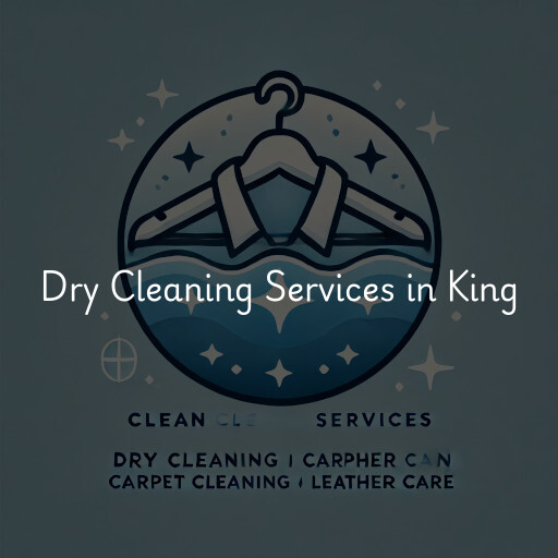 Find dry cleaning services in King