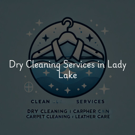 Find dry cleaning services in Lady Lake