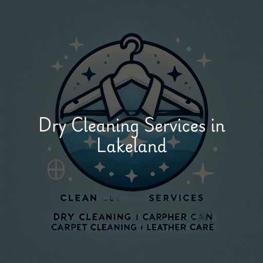 Find dry cleaning services in Lakeland