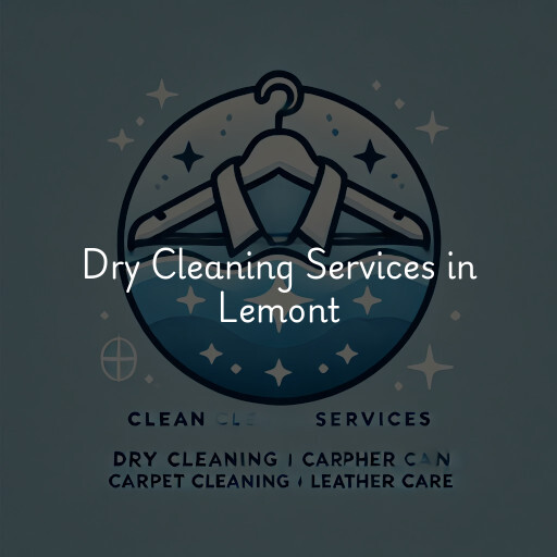 Find dry cleaning services in Lemont