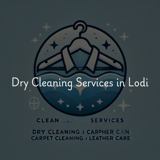 Find dry cleaning services in Lodi