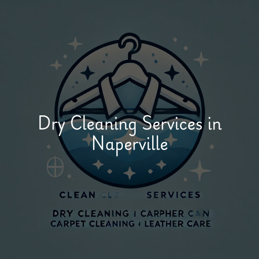 Find dry cleaning services in Naperville