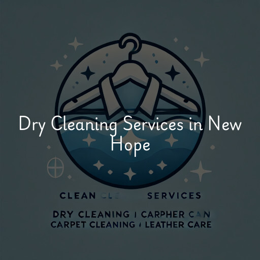 Find dry cleaning services in New Hope