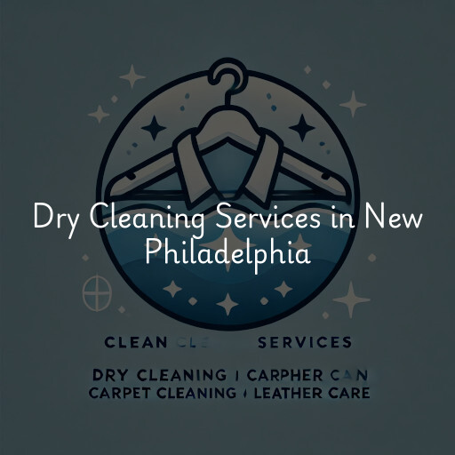 Find dry cleaning services in New Philadelphia