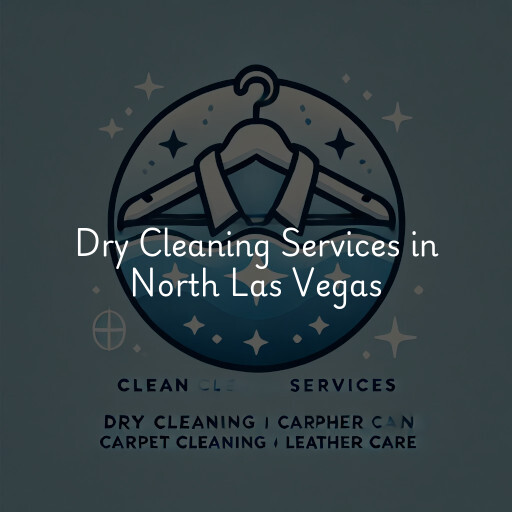 Find dry cleaning services in North Las Vegas