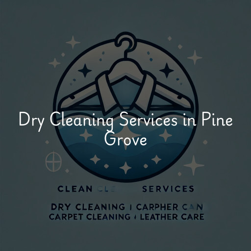 Find dry cleaning services in Pine Grove