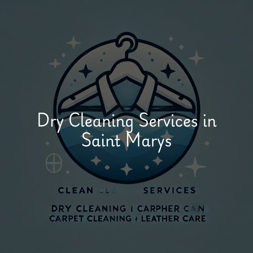 Find dry cleaning services in Saint Marys