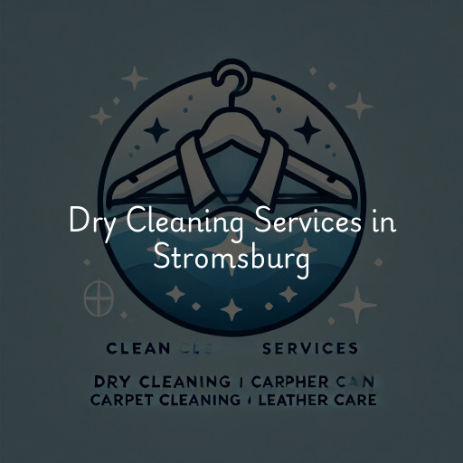 Find dry cleaning services in Stromsburg