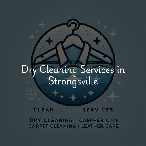 Find dry cleaning services in Strongsville