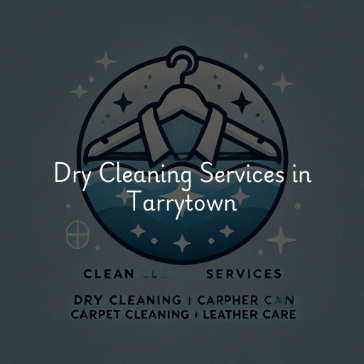 Find dry cleaning services in Tarrytown