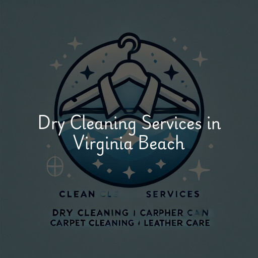 Find dry cleaning services in Virginia Beach