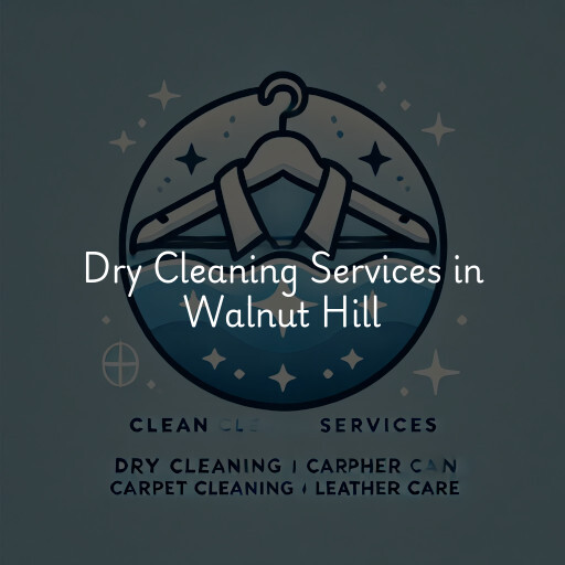 Find dry cleaning services in Walnut Hill