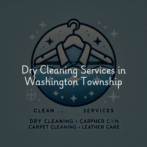 Find dry cleaning services in Washington Township