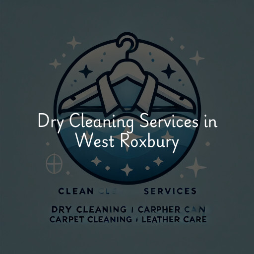 Find dry cleaning services in West Roxbury