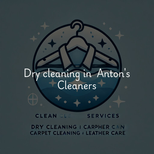 Dry Cleaning at  Anton's Cleaners