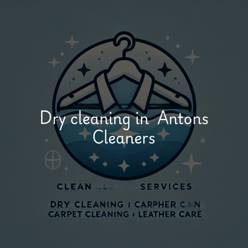 Dry Cleaning at  Antons Cleaners