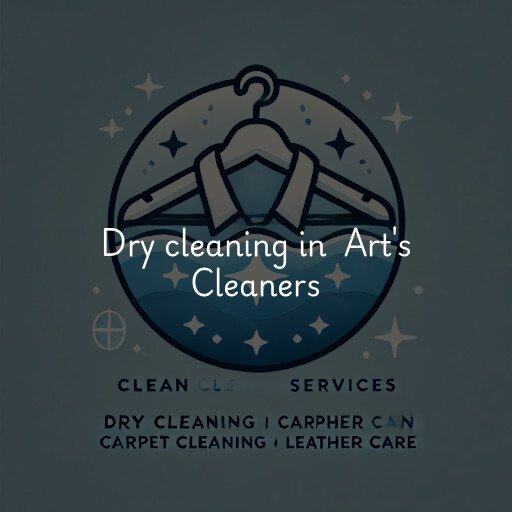 Dry Cleaning at  Art's Cleaners