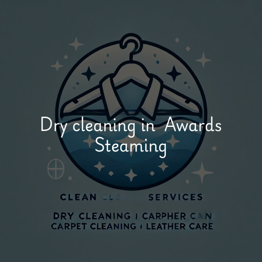 Dry Cleaning at  Awards Steaming