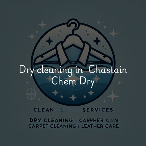 Dry Cleaning at  Chastain Chem Dry