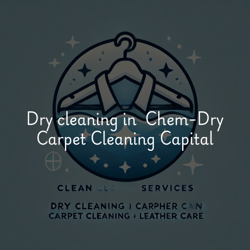 Dry Cleaning at  Chem-Dry Carpet Cleaning Capital