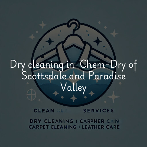 Dry Cleaning at  Chem-Dry of Scottsdale and Paradise Valley