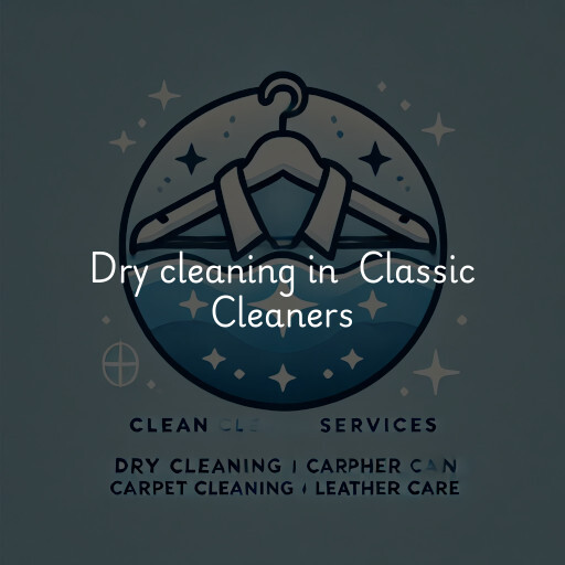 Dry Cleaning at  Classic Cleaners