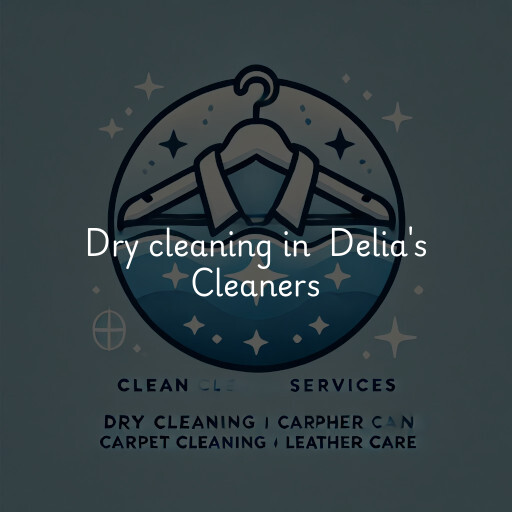 Dry Cleaning at  Delia's Cleaners